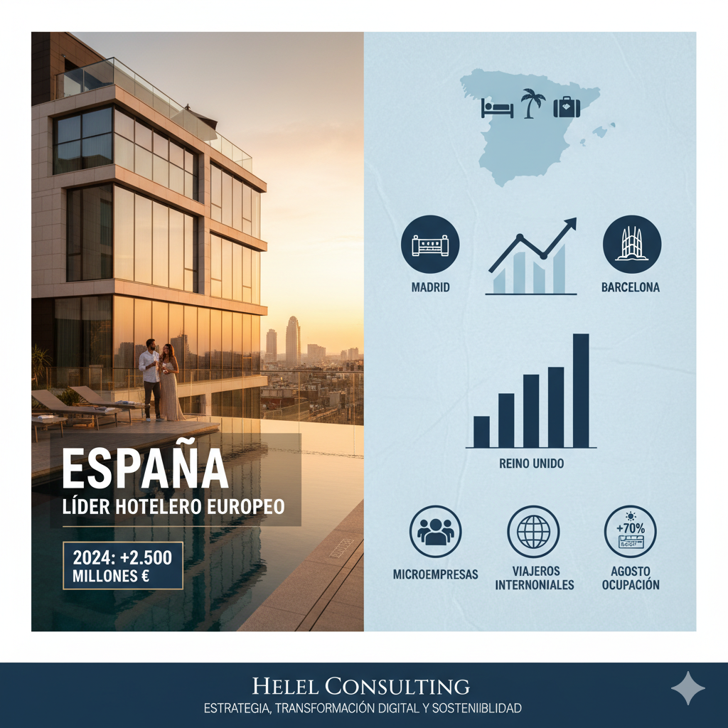 La industria hotelera en España: un motor económico en transformación
