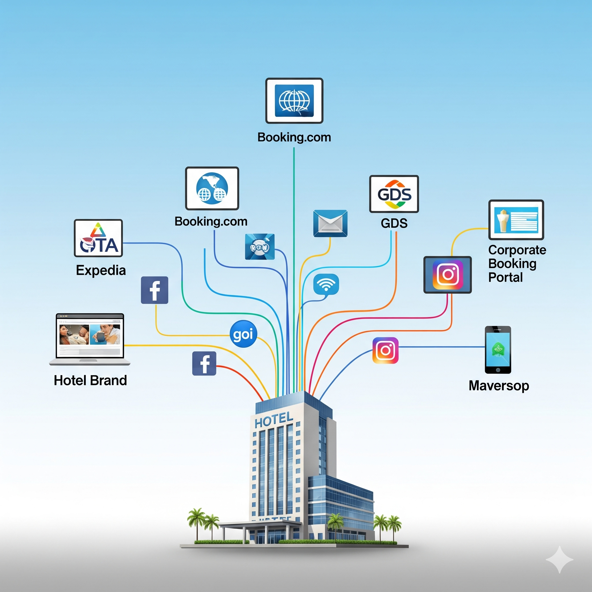 Canales de Distribución Hotelera: Ejemplos, Ventajas y Estrategias